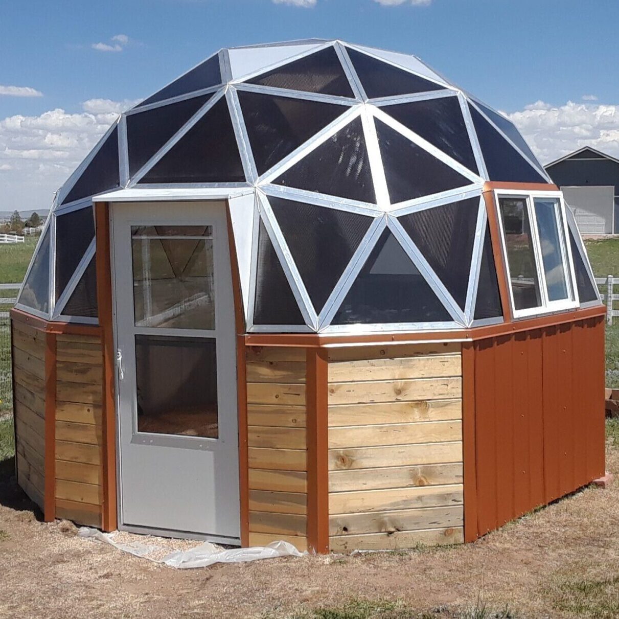 Geodesic Dome Greenhouse